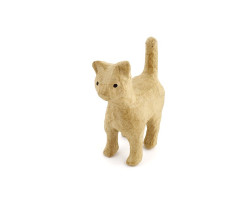 Фигурка из папье-маше Decopatch арт.DP AP600, объемная, мини, кошка/хвост вверх 5*12*11,5 см