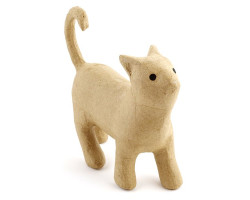 Фигурка из папье-маше Decopatch арт.DP SA729, объемная, мал, кошка гуляет, 6*19*21 см