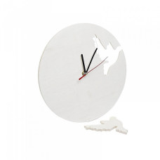 Деревянная заготовка часы SCB350154 часы-голуби (с часовым механизмом) диаметр 20см