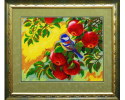 Набор для вышивания бисером 'Золотые Ручки' арт. Н-003 'Райские яблочки' 40x32 см